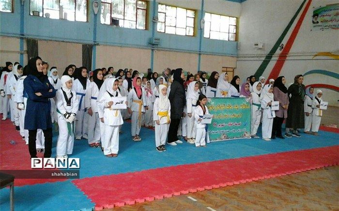 افتخار آفرینی دختران تکواندوکار کاشمر در مسابقات استانی