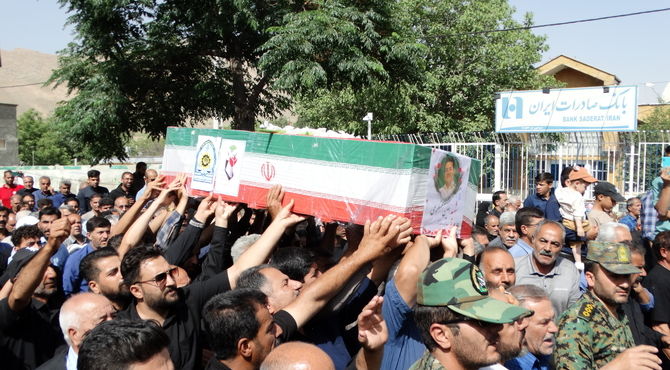 تشیع پیکر پاک شهید امین عسگری گهرویی