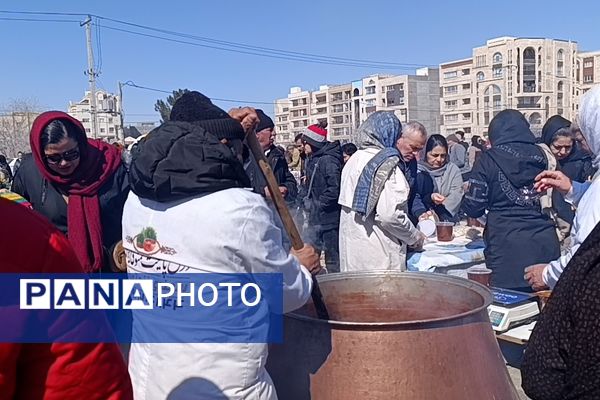 برگزاری جشنواره پخت سمنو در بجنورد 