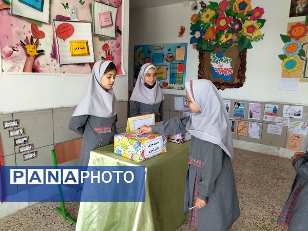 انتخابات شورای دانش آموزی در شهرستان بجستان