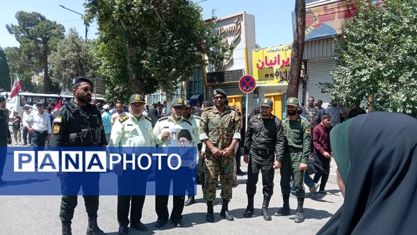 راهپیمایی جمعه خشم و نصر در نیشابور 