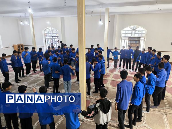 مراسم ایام فاطمیه دوم در مدارس سندرک