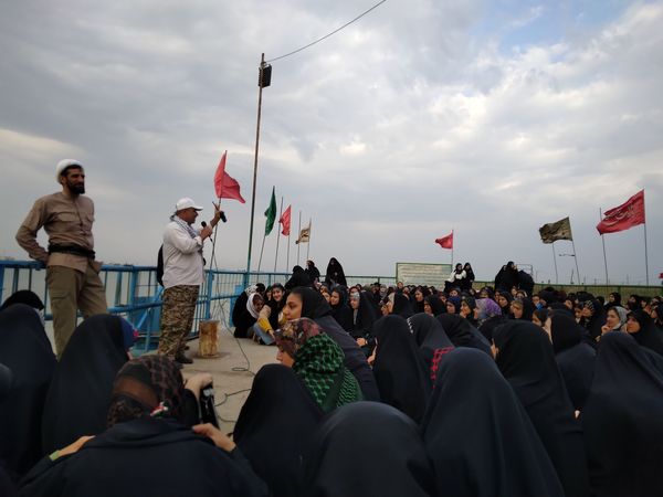 شرکت دانش‌آموزان مدرسه زنده‌یاد حاج فارس ترابیان امامزاده در اردوی راهیان نور