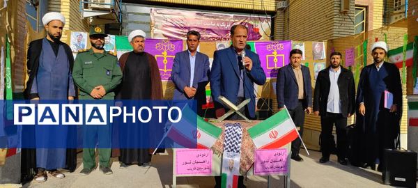 اعزام ۷۶ دانش‌آموز دختر فاریابی به مناطق عملیاتی جنوب کشور