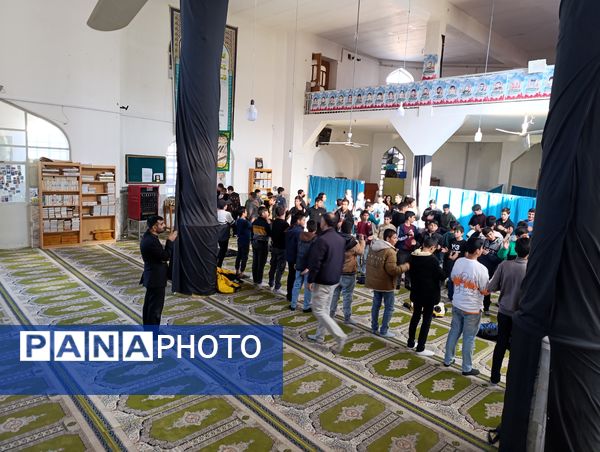 گرامیداشت ایام فاطمیه دوم در مسجد جامع آشخانه 