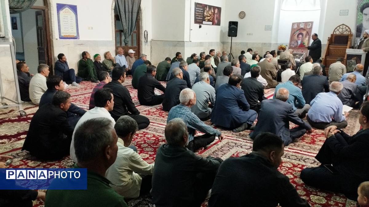 برگزاری مراسم ارتحال امام خمینی ره در خلیل آباد