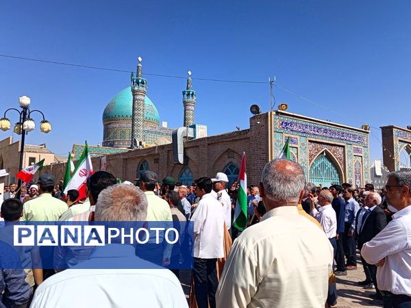 راهپیمایی بشارت نصر در کاشمر 