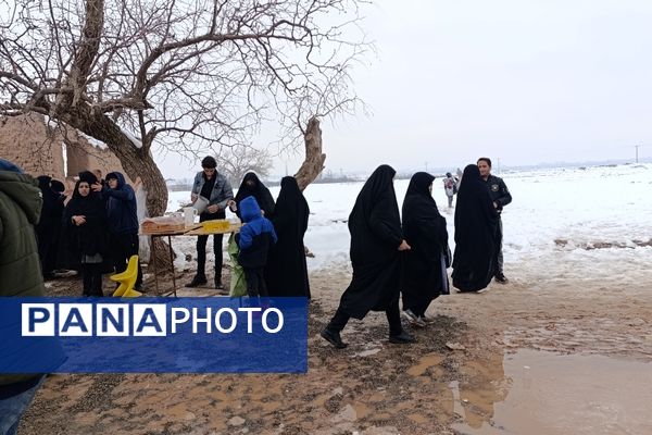 آیین سنتی چراغ برات در روستای بوژمهران شهرستان زبرخان 