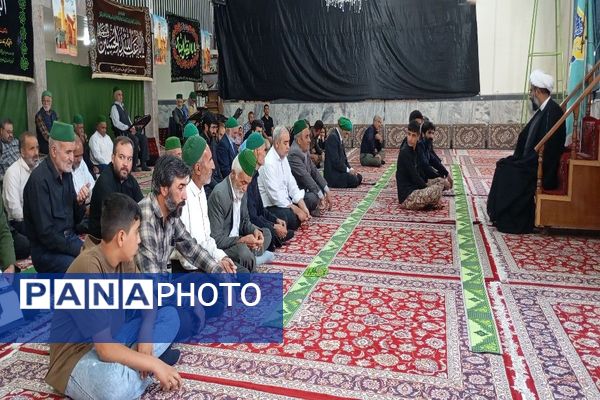 اقامه نماز جمعه در اول ماه محرم در مسجد جامع شهر بار 