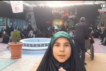 برگزاری مراسم شیر خوارگان حسینی در امامزاده اسحاق