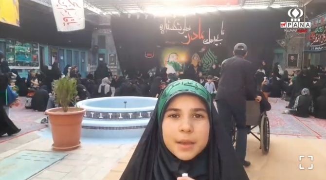 برگزاری مراسم شیر خوارگان حسینی در امامزاده اسحاق