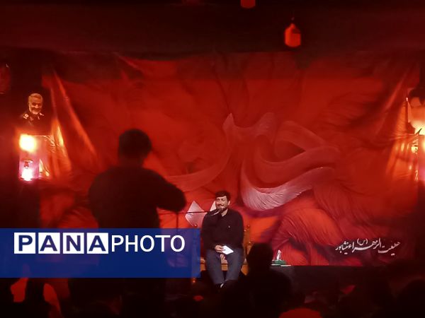 شب هشتم محرم در هیئت الزهرای نیشابور 