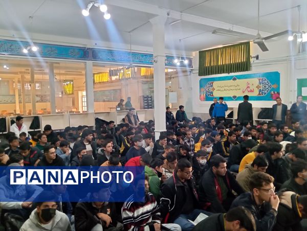 استقبال از شهید گمنام  در دبیرستان شاهد امام ابوذرغفاری 