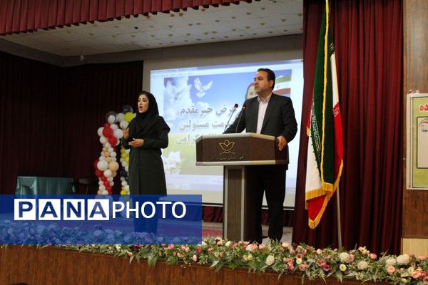 مراسم استقبال مهناز حسن زاده ورزشکار نیشابوری مسابقات کاتای کاراته المپیک ۲۰۲۵ ناشنوایان