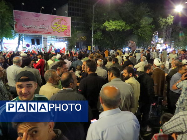 اجتماع مردم غیور بجنورد در حمایت از بیانات مقام معظم رهبری