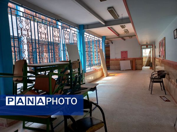 بازسازی و نوسازی مدرسه ستایش شهرستان ملارد در آستانه بازگشایی مدارس