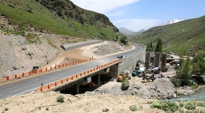 مصدود شدن جاده هراز به مدت سه شب