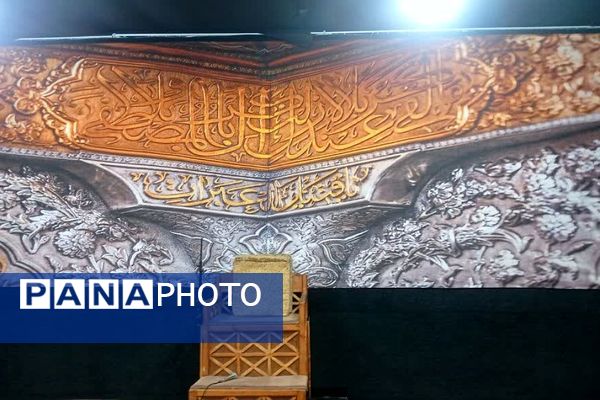 مراسم عزاداری سید و سالار شهیدان در محفل دخترانه مقدامه