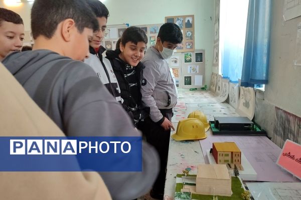 نمایشگاه ماها در هنرستان بصیرت آشخانه