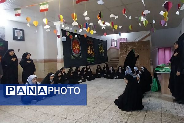مراسم شهادت حضرت فاطمه (س) در دبستان شهید مجید مجیدی ناحیه دو شهرری 
