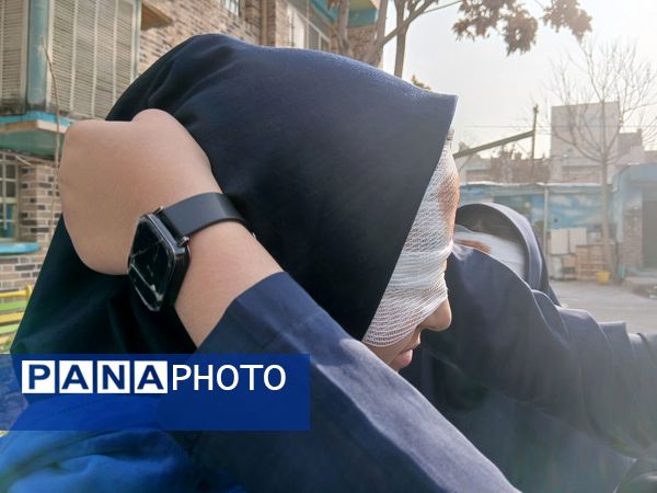  مانور زلزله در مدرسه سمانه ناحیه یک 