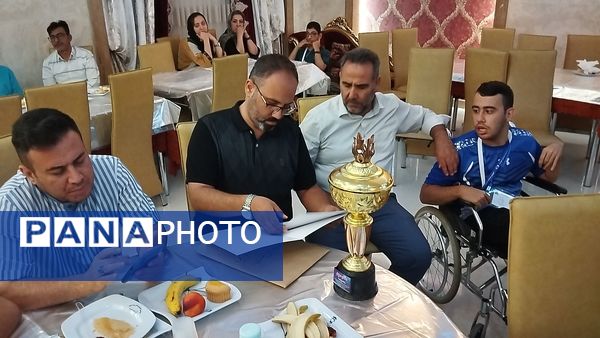 آیین اختتامیه مسابقات ورزشی دانش‌آموزان با نیازهای ویژه سراسر کشور در مشهد