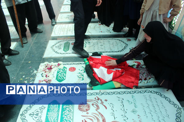 مراسم بزرگداشت شهید مدافع حرم «مهدی طهماسبی»