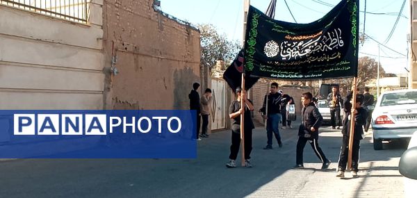 عزاداری فاطمی با حضور شهید گمنام در روستای ورجان قم