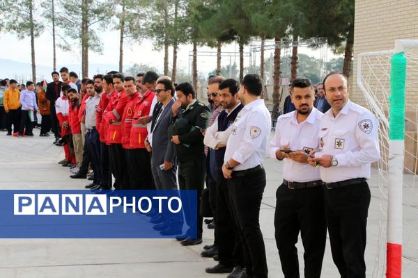 آیین نکوداشت هفته پدافند غیرعامل با شعار تدبیر امروز، امنیت فردا در سمنان