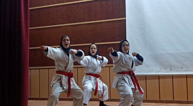 چهارمین همایش بانوان کاراته‌کار شهرری