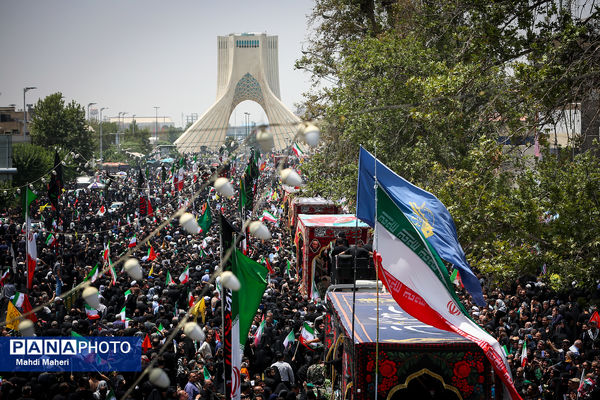 تشییع شهدای اقتدار در تهران - 3
