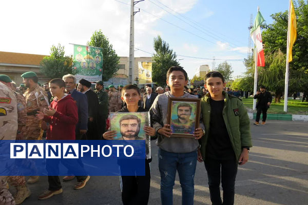 پرواز تا بی نهایت، فرزند پیشوا مدافع امنیت مرزهای ایران
