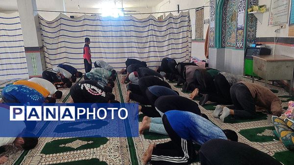 اعتکاف پسران دیشموک در مسجد امیرالمؤمنین(ع)