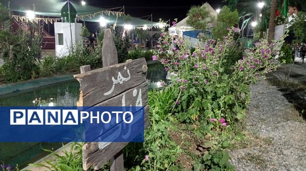 هنری متفاوت در فضاسازی خیمه‌گاه عاشورایی