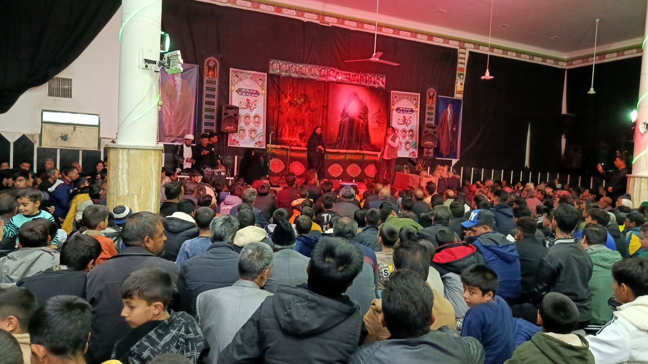 نمایش ارتفاعات الله اکبر در رزق آباد