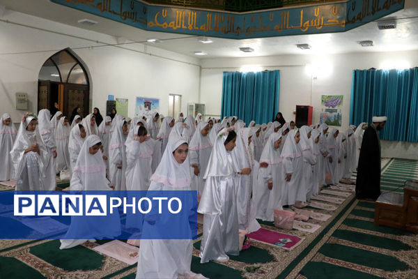 جشن تکلیف دانش‌آموزان دختر مدرسه سما شیروان