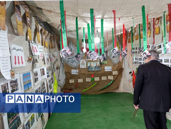 غرفه پایگاه‌های بسیج شهرستان بروجن در دومین اجلاسیه پانصد شهید شهرستان بروجن 