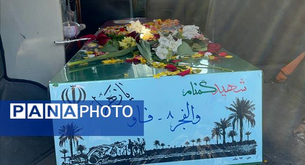 پیکر شهید گمنام، مهمان آسمانی شهرستان تربت‌جام