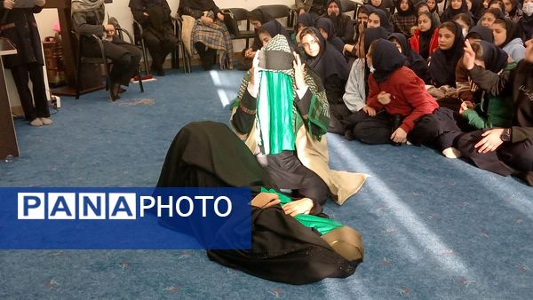 مراسم شهادت حضرت فاطمه زهرا(س) در دبیرستان شهید تیمسار فلاحی 