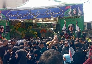 حضور پرشور عاشقان حسینی در مراسم پیاده روی اربعین حسینی 