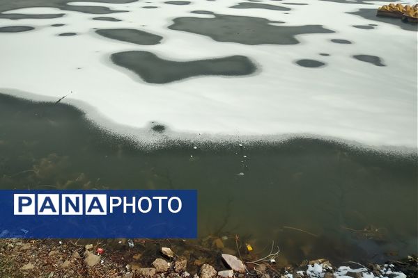 برف زمستانی در شهرستان بن 