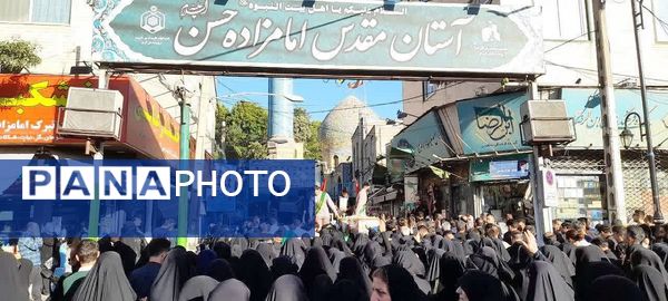 تشییع پیکر شهدای حمله رژیم اشغالگر صهیونیستی به ایران
