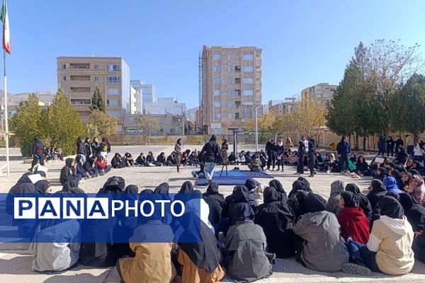 المپیاد ورزشی در هنرستان فاطمیه