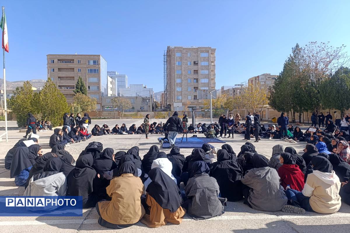 المپیاد ورزشی در هنرستان فاطمیه