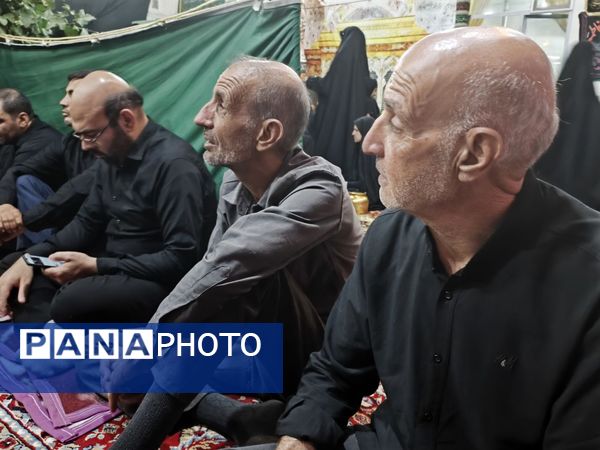مراسم عزاداری و روضه خوانی عاشورا در شهر حسن آباد جرقویه