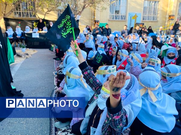 فاطمیه در مدرسه عصمت شهرستان باخرز