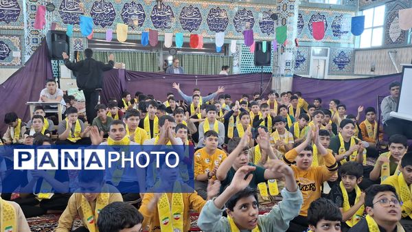 اعتکاف دانش‌‌آموزی شهرستان میناب 