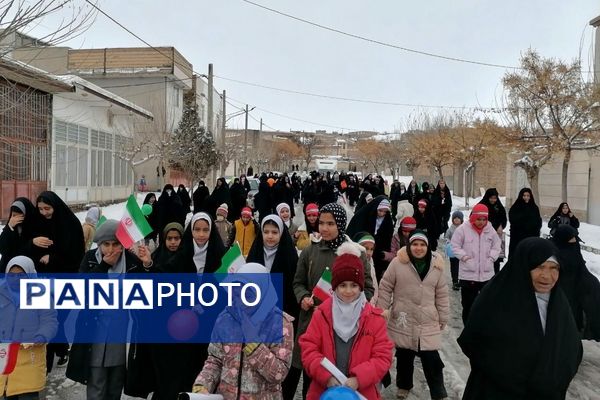 راهپیمایی ۲۲ بهمن، تجلی اتحاد و اراده ملی در بایگ