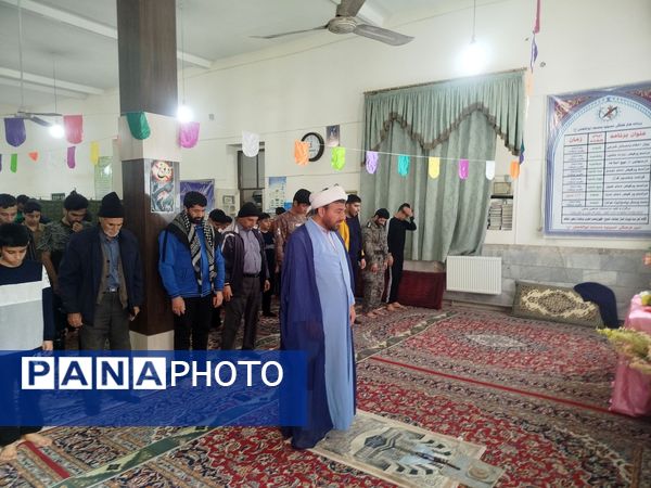 اعتکاف دانش آموزان پسر در باخرز