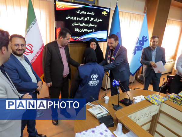گردهمایی خبرنگاران پانا در مرکز صدا و سیمای خراسان شمالی